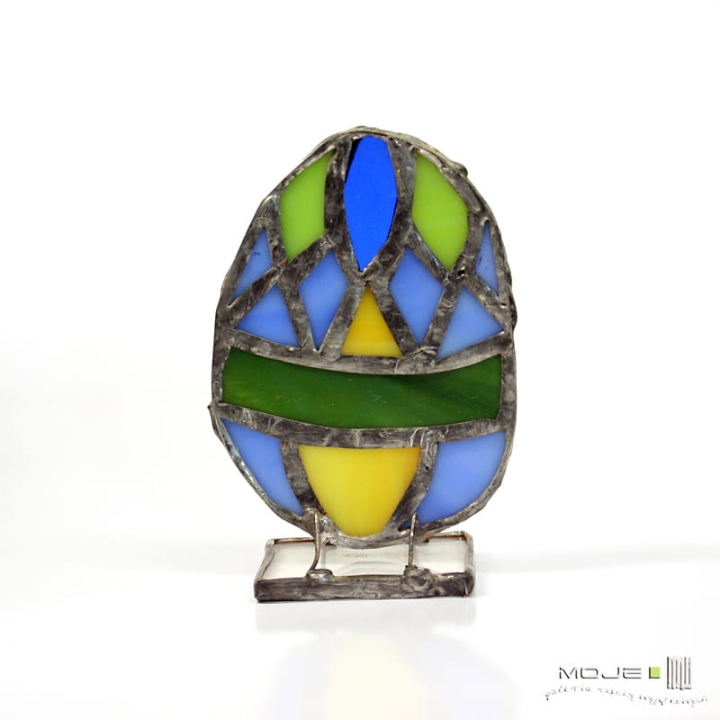 Jajo dekor, ozdoba wielkanocna, witraż Tiffany, ozdobne jajo, wielkanoc, pisanka, hand made, decor, święta wielkanocne, pomysł na prezent