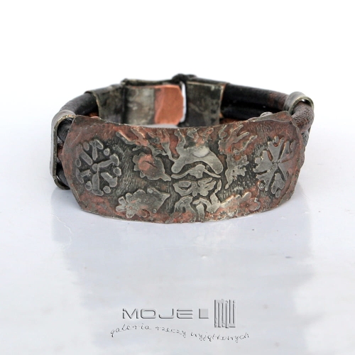 Perun-gromowladny-bransoleta-meska-manela-miedziana-skorzane-rzemienie-Perun-slowianskie-bostwo-bizuteria-poganska