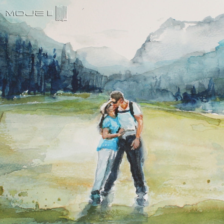 wspomnienie-akwarela-obrazek-malowany-na-sciane-pejzaz-gory