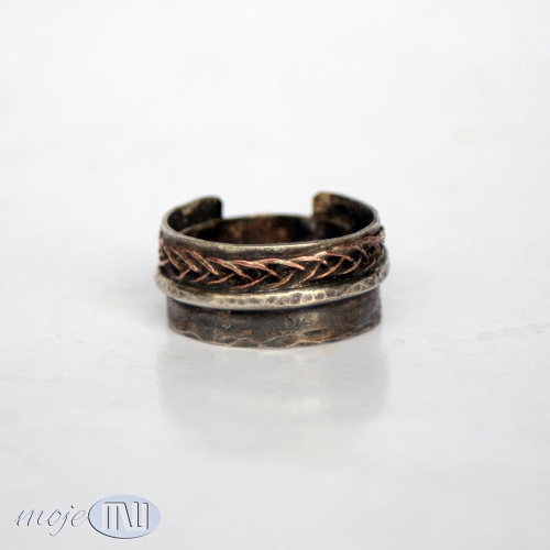srebrna-z-miedzianym-warkoczem-obraczka-ze-srebra-rustykalna-szeroka-meska-bizuteria-dla-mezczyzny