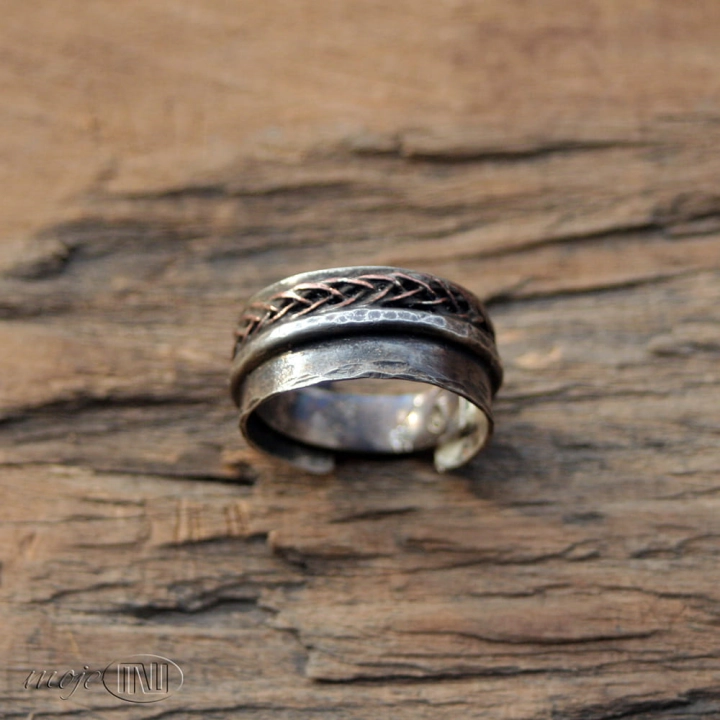 srebrna-z-miedzianym-warkoczem-obraczka-ze-srebra-rustykalna-szeroka-meska-bizuteria-dla-mezczyzny