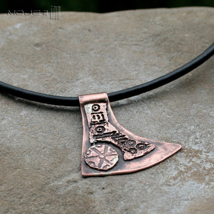 topor-Peruna-w-miedzi-miedziany-slowianska-bizuteria-amulet-poganska-jednostronny-meski-wisior