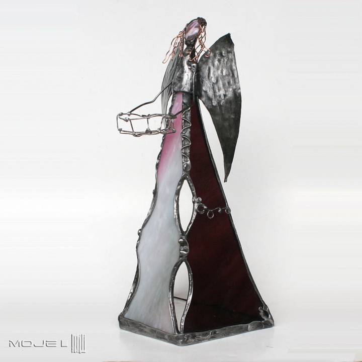 Nahum-aniol-ze-szkla-szklany-stojacy-figurka-swieczka-podgrzewacz-ozdoba-swiateczna-prezent