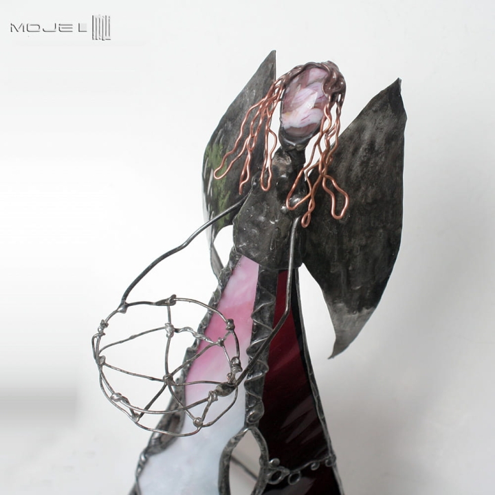 Nahum-aniol-ze-szkla-szklany-stojacy-figurka-swieczka-podgrzewacz-ozdoba-swiateczna-prezent