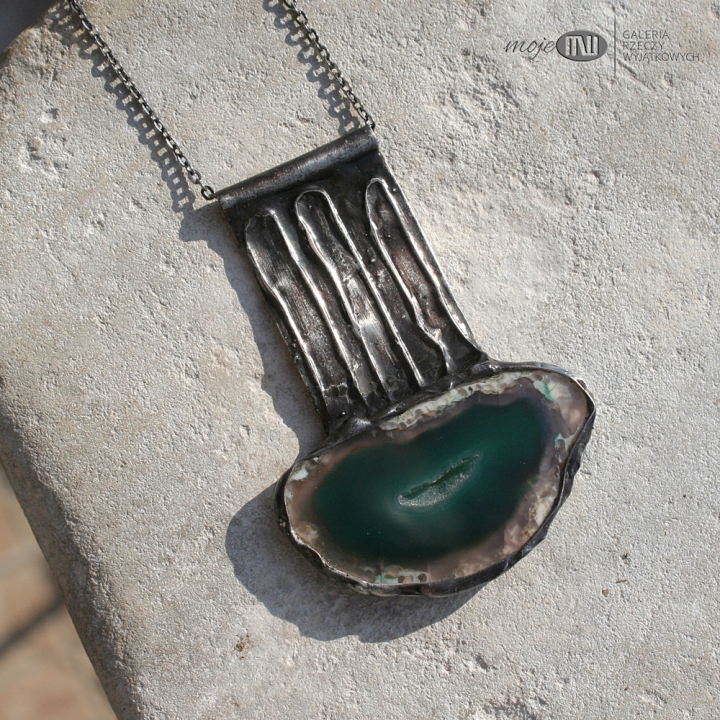 zrodlo-zycia-duzy-wisior-plaster-agat-miedziany-liscie-rustykalny