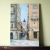 wspomnienie-z-Corfu-grecka-wyspa-obraz-olejny-na-sciane-malowany-architektura-kamienica-ulica-wieza-sztuka