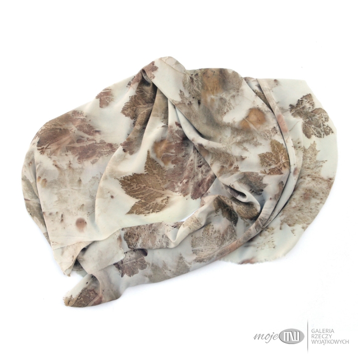 Jedwabny-szal-eko-druk-ecoprint-liscie-druk-ekologiczny-jedwab-naturalny-dla-kobiety-prezent-zwiewny