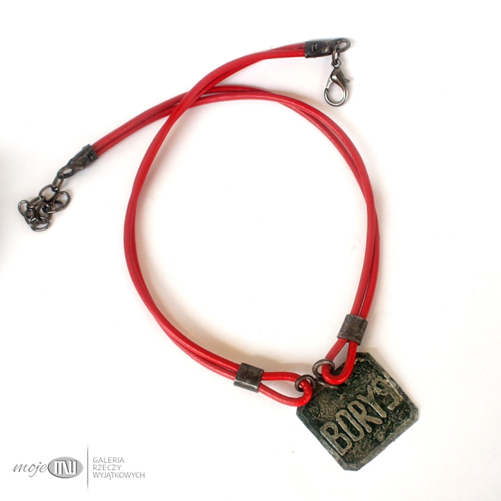 psi-imiennik-na-szyje-dla-psa-rzemien-miedziana-blaszka