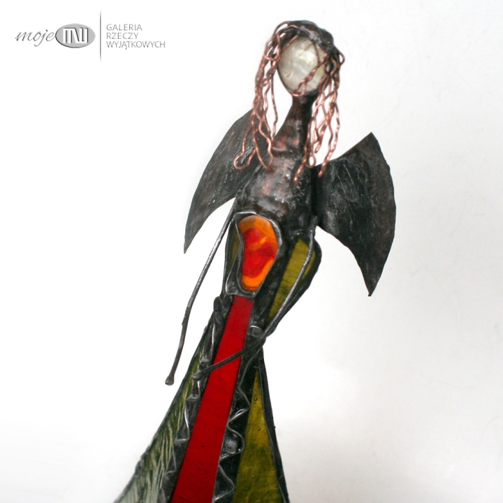 Necas-aniol-szklany-stojacy-dekor-ze-szkla-witrazowy-swieta-ozdobny-prezent