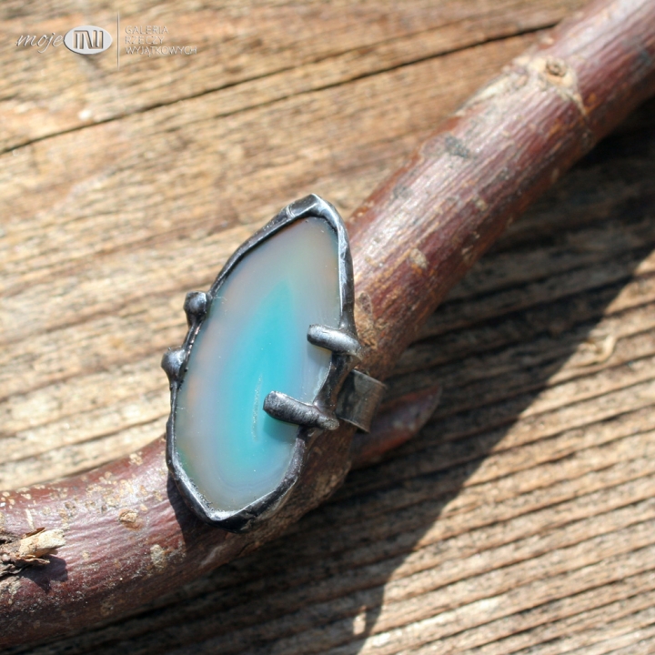 plaster-na-palec-pierscionek-agat-prosta-oprawa-regulowany