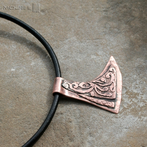 topor-Peruna-w-miedzi-miedziany-slowianska-bizuteria-amulet-poganska-jednostronny-meski-wisior