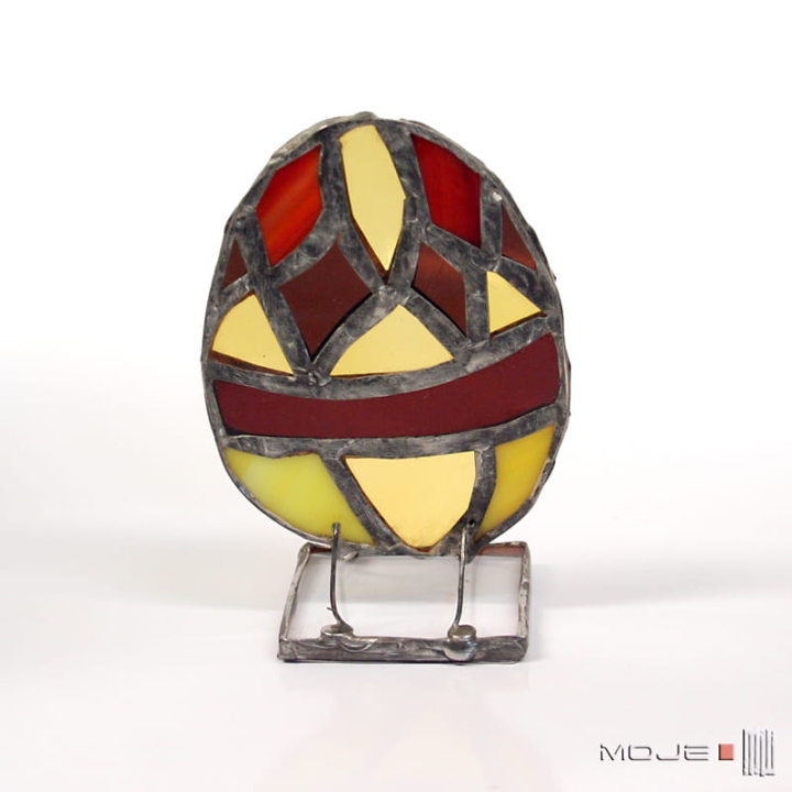 Jajo dekor, ozdoba wielkanocna, witraż Tiffany, ozdobne jajo, wielkanoc, pisanka, hand made, decor, święta wielkanocne, pomysł na prezent