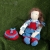 Lalka Marcelinka, lalka szmaciana lalka ręcznie szyta, dla dzieci, rag doll