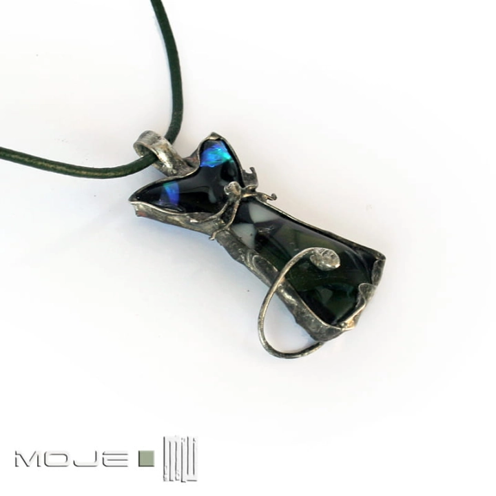 Kot dichrouchy, szklany kot, fusing, szkło dichroiczne