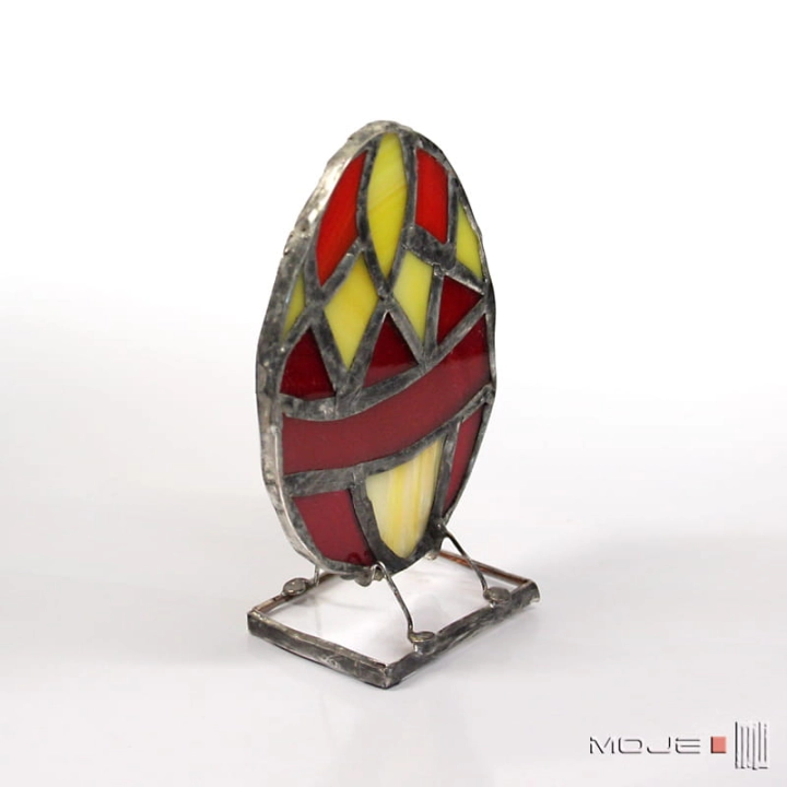 Jajo dekor, ozdoba wielkanocna, witraż Tiffany, ozdobne jajo, wielkanoc, pisanka, hand made, decor, święta wielkanocne, pomysł na prezent