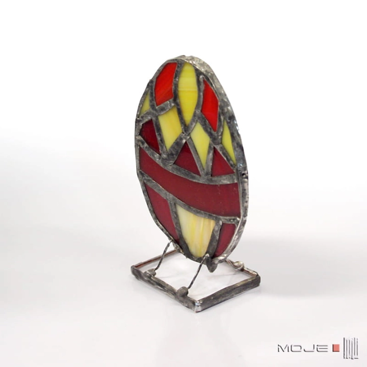 jajo dekor, ozdoba wielkanocna, witraż Tiffany, ozdobne jajo, wielkanoc, pisanka, hand made, decor, święta wielkanocne