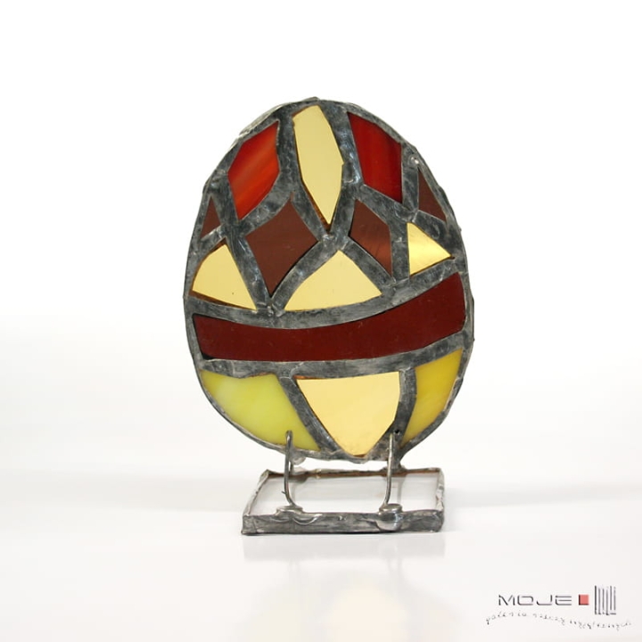 Jajo dekor, ozdoba wielkanocna, witraż Tiffany, ozdobne jajo, wielkanoc, pisanka, hand made, decor, święta wielkanocne, pomysł na prezent
