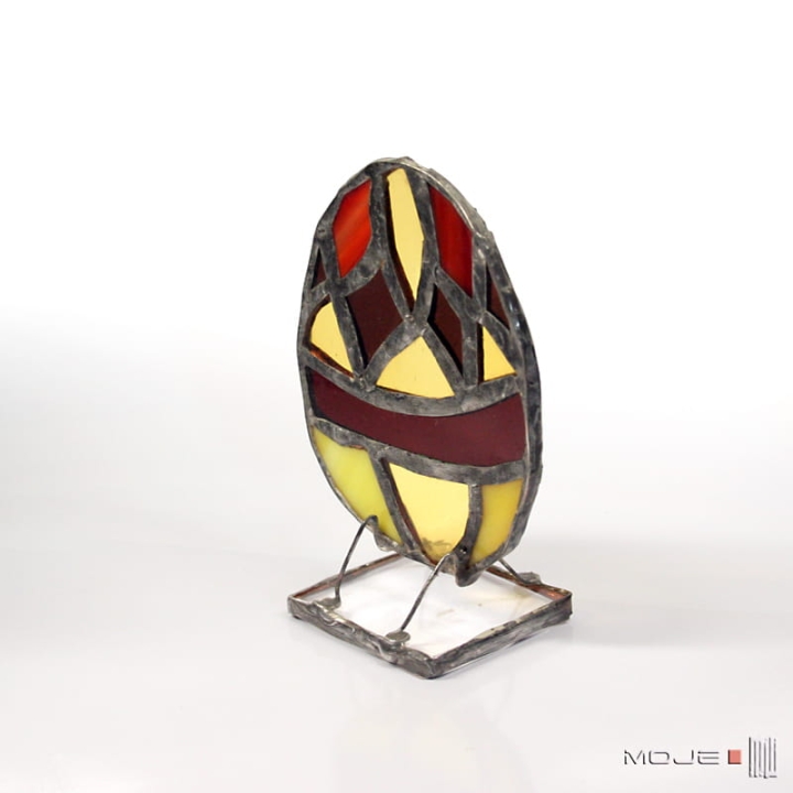 jajo dekor, ozdoba wielkanocna, witraż Tiffany, ozdobne jajo, wielkanoc, pisanka, hand made, decor, święta wielkanocne